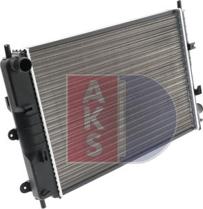 AKS Dasis 090680N - Radiators, Motora dzesēšanas sistēma autodraugiem.lv