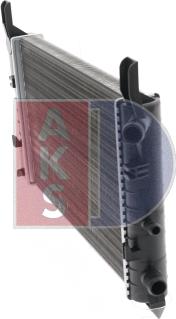 AKS Dasis 090040N - Radiators, Motora dzesēšanas sistēma autodraugiem.lv