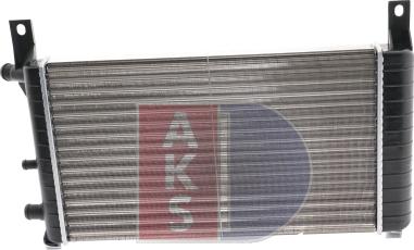 AKS Dasis 090040N - Radiators, Motora dzesēšanas sistēma autodraugiem.lv