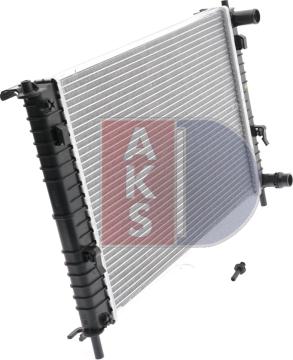 AKS Dasis 090009N - Radiators, Motora dzesēšanas sistēma autodraugiem.lv