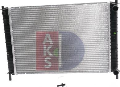 AKS Dasis 090009N - Radiators, Motora dzesēšanas sistēma autodraugiem.lv