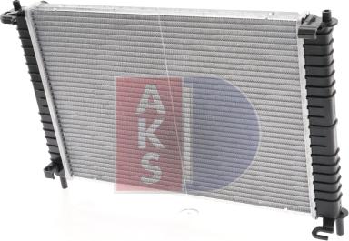 AKS Dasis 090009N - Radiators, Motora dzesēšanas sistēma autodraugiem.lv