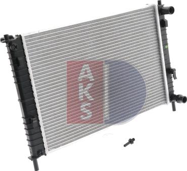 AKS Dasis 090009N - Radiators, Motora dzesēšanas sistēma autodraugiem.lv