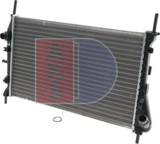 AKS Dasis 090019N - Radiators, Motora dzesēšanas sistēma autodraugiem.lv