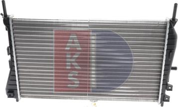 AKS Dasis 090019N - Radiators, Motora dzesēšanas sistēma autodraugiem.lv