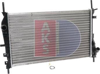 AKS Dasis 090019N - Radiators, Motora dzesēšanas sistēma autodraugiem.lv