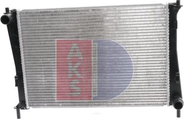 AKS Dasis 090016N - Radiators, Motora dzesēšanas sistēma autodraugiem.lv