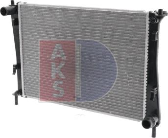 AKS Dasis 090016N - Radiators, Motora dzesēšanas sistēma autodraugiem.lv