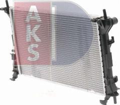 AKS Dasis 090087N - Radiators, Motora dzesēšanas sistēma autodraugiem.lv