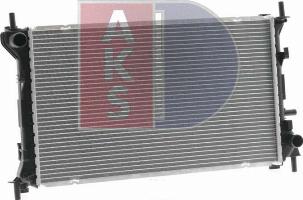 AKS Dasis 090087N - Radiators, Motora dzesēšanas sistēma autodraugiem.lv