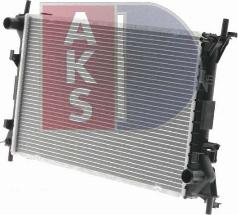 AKS Dasis 090087N - Radiators, Motora dzesēšanas sistēma autodraugiem.lv