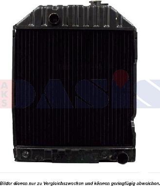 AKS Dasis 090029N - Radiators, Motora dzesēšanas sistēma autodraugiem.lv