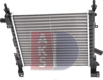 AKS Dasis 090023N - Radiators, Motora dzesēšanas sistēma autodraugiem.lv