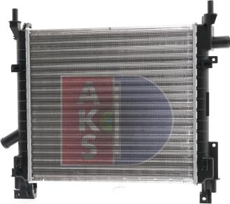 AKS Dasis 090023N - Radiators, Motora dzesēšanas sistēma autodraugiem.lv