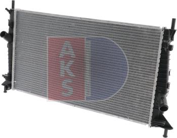 AKS Dasis 090027N - Radiators, Motora dzesēšanas sistēma autodraugiem.lv