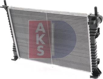 AKS Dasis 090076N - Radiators, Motora dzesēšanas sistēma autodraugiem.lv