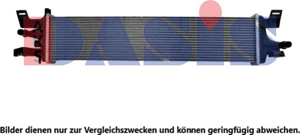 AKS Dasis 090156N - Zemas temperatūras dzesētājs, Starpdzesētājs autodraugiem.lv