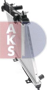 AKS Dasis 090103N - Radiators, Motora dzesēšanas sistēma autodraugiem.lv