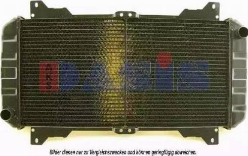 AKS Dasis 090107N - Radiators, Motora dzesēšanas sistēma autodraugiem.lv