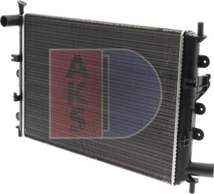 AKS Dasis 090840N - Radiators, Motora dzesēšanas sistēma autodraugiem.lv