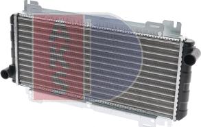 AKS Dasis 090370N - Radiators, Motora dzesēšanas sistēma autodraugiem.lv