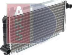 AKS Dasis 090370N - Radiators, Motora dzesēšanas sistēma autodraugiem.lv