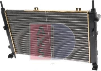 AKS Dasis 090710N - Radiators, Motora dzesēšanas sistēma autodraugiem.lv