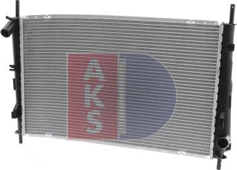 AKS Dasis 091610N - Radiators, Motora dzesēšanas sistēma autodraugiem.lv