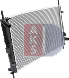 AKS Dasis 091610N - Radiators, Motora dzesēšanas sistēma autodraugiem.lv