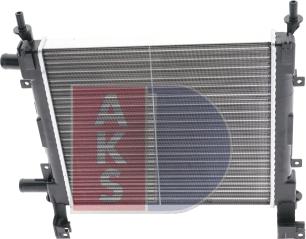 AKS Dasis 091300N - Radiators, Motora dzesēšanas sistēma autodraugiem.lv