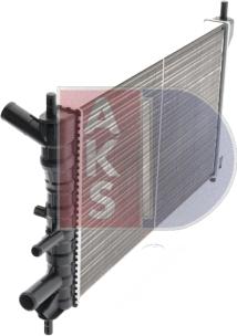 AKS Dasis 091270N - Radiators, Motora dzesēšanas sistēma autodraugiem.lv