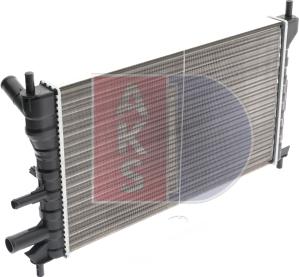 AKS Dasis 091270N - Radiators, Motora dzesēšanas sistēma autodraugiem.lv