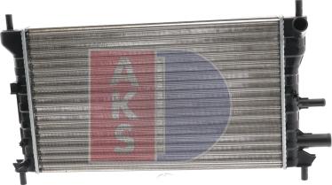 AKS Dasis 091270N - Radiators, Motora dzesēšanas sistēma autodraugiem.lv