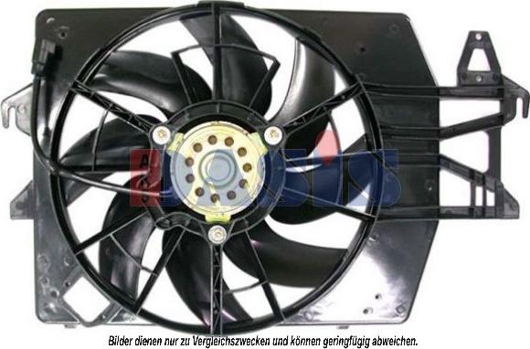 AKS Dasis 098061N - Ventilators, Motora dzesēšanas sistēma autodraugiem.lv