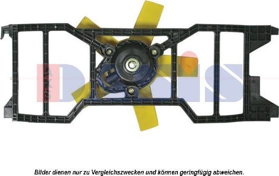 AKS Dasis 098105N - Ventilators, Motora dzesēšanas sistēma autodraugiem.lv