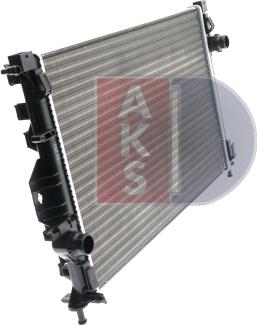 AKS Dasis 092027N - Radiators, Motora dzesēšanas sistēma autodraugiem.lv