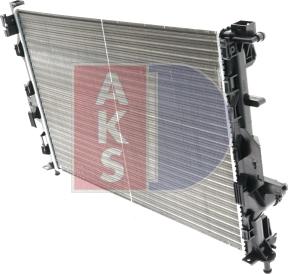 AKS Dasis 092027N - Radiators, Motora dzesēšanas sistēma autodraugiem.lv