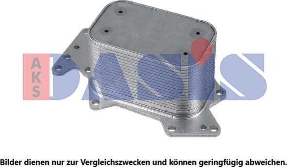AKS Dasis 046054N - Eļļas radiators, Motoreļļa autodraugiem.lv