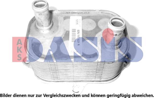 AKS Dasis 046066N - Eļļas radiators, Motoreļļa autodraugiem.lv
