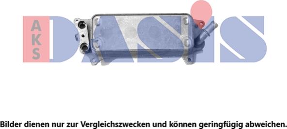 AKS Dasis 046060N - Eļļas radiators, Automātiskā pārnesumkārba autodraugiem.lv