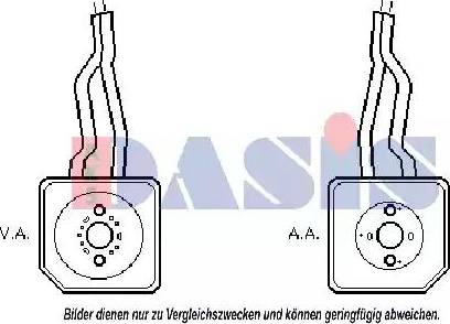 AKS Dasis 046007N - Eļļas radiators, Motoreļļa autodraugiem.lv