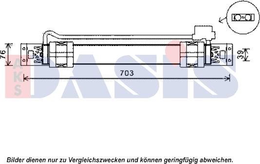 AKS Dasis 046023N - Eļļas radiators, Motoreļļa autodraugiem.lv
