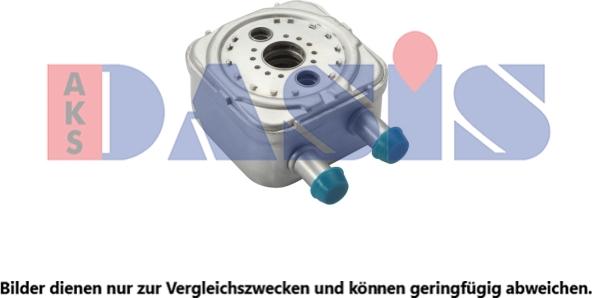 AKS Dasis 046120N - Eļļas radiators, Motoreļļa autodraugiem.lv