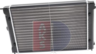 AKS Dasis 040450N - Radiators, Motora dzesēšanas sistēma autodraugiem.lv