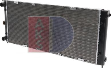 AKS Dasis 040460N - Radiators, Motora dzesēšanas sistēma autodraugiem.lv