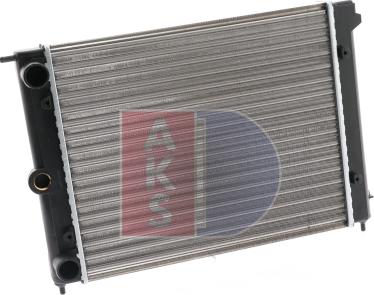 AKS Dasis 040430N - Radiators, Motora dzesēšanas sistēma autodraugiem.lv