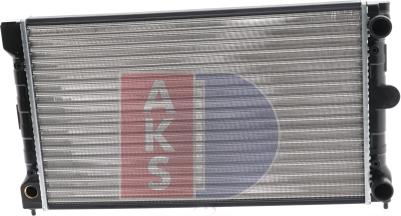 AKS Dasis 040680N - Radiators, Motora dzesēšanas sistēma autodraugiem.lv