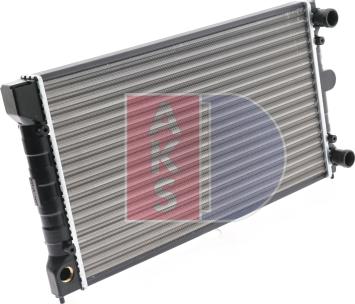 AKS Dasis 040680N - Radiators, Motora dzesēšanas sistēma autodraugiem.lv