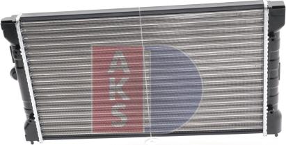 AKS Dasis 040680N - Radiators, Motora dzesēšanas sistēma autodraugiem.lv