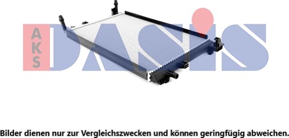 AKS Dasis 040091N - Zemas temperatūras dzesētājs, Starpdzesētājs autodraugiem.lv